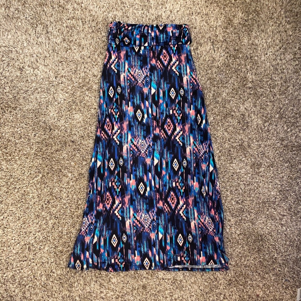 Colorful Aztec Skirt